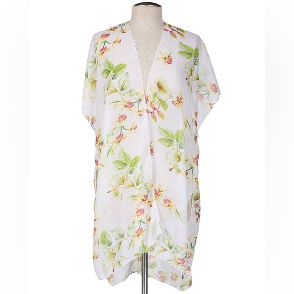 Floral Print Women's Swim Coverup